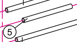 LOWER LOOPER MOBILE CONNECTING TUBE #68014578
