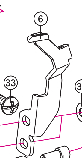 LOWER LOOPER PROTECT BOARD #68014629