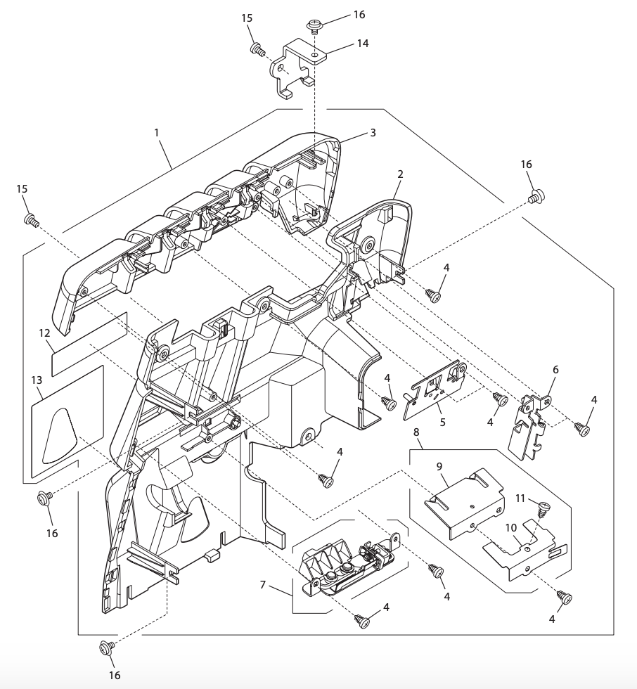 Front cover (unit) HV #68012799