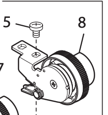 Lower looper thread tension dial (unit) #68011788