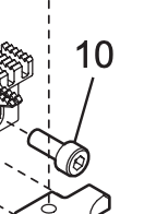 Hexagonal socket bolt 4x10 #68011790