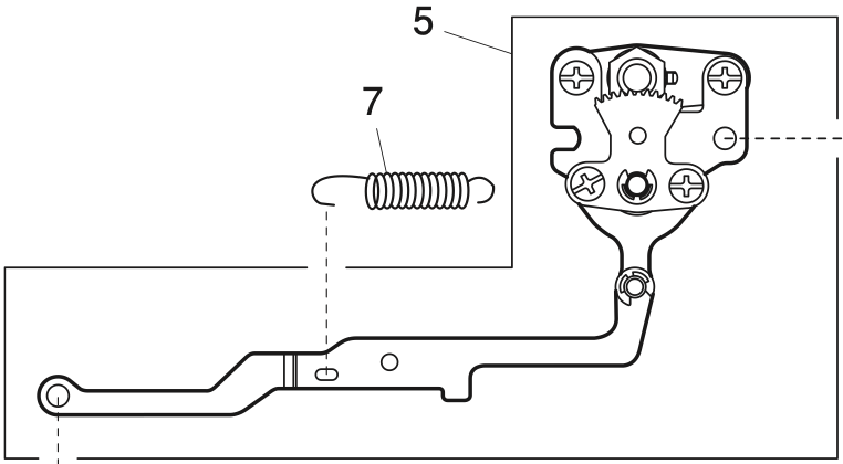859606307 Sensor fixing plate (unit)