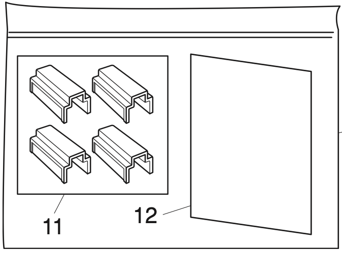 861805305 Magnetic clamps (4pcs)