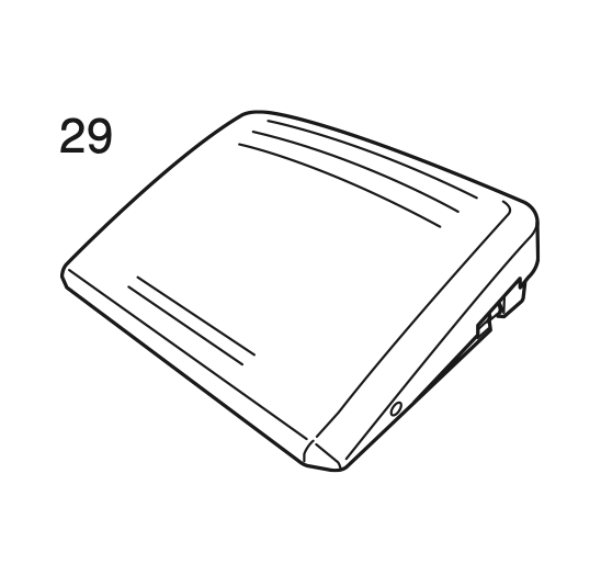 043170108 Foot control (unit)