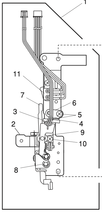 858612107 Front base (unit)