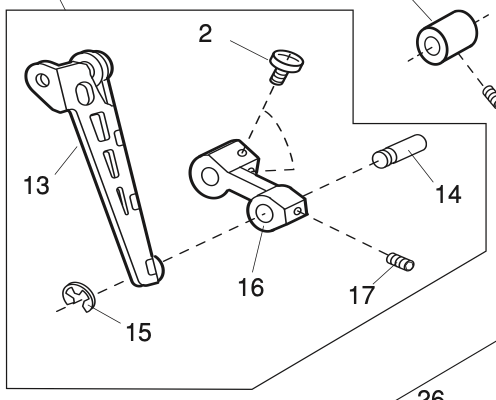 858623008 Feed connecting link (unit)