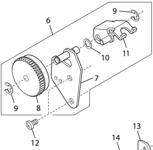 Pressure adjusting dial base (unit) #68012667