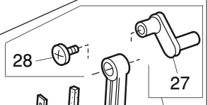 843543007 Needle bar crank