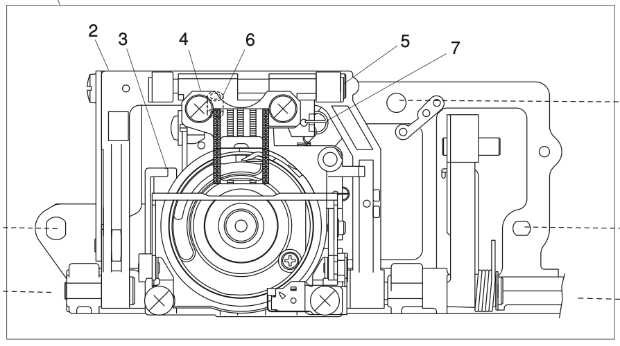 858681004 Feed rock shaft (unit)
