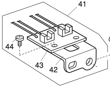 858619001 Lower shaft sensor (unit)