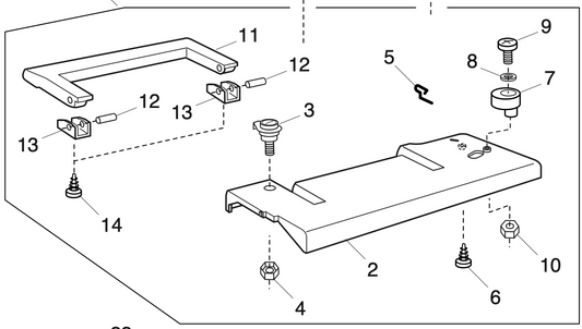 721609399 top cover (unit)