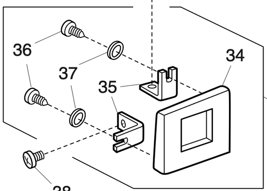 721603201 Front Frame (unit)