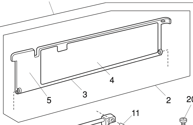 753605006 Top cover (unit)
