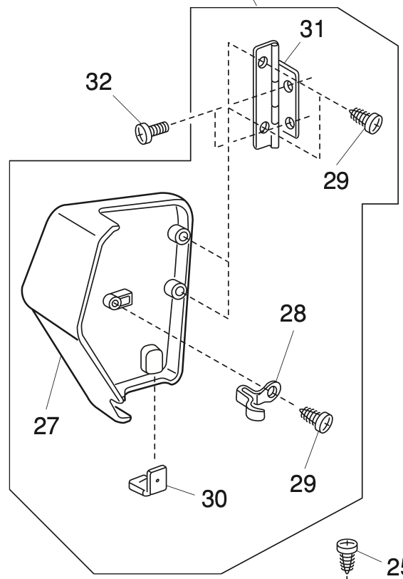 753668513 Top cover (unit)