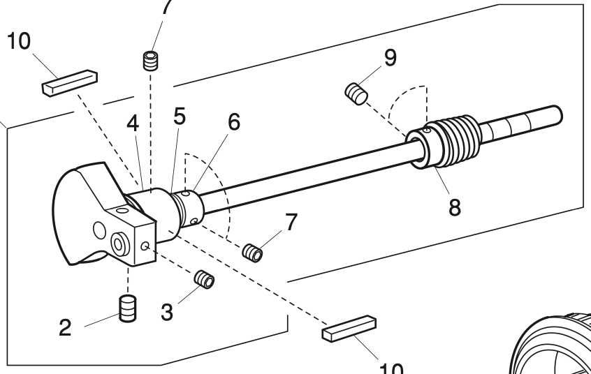 757627006 Upper shaft (unit)
