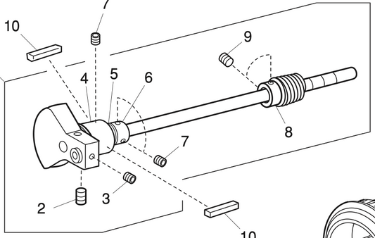 757627006 Upper shaft (unit)