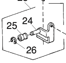 753616103 Indicator guide hold front (unit)