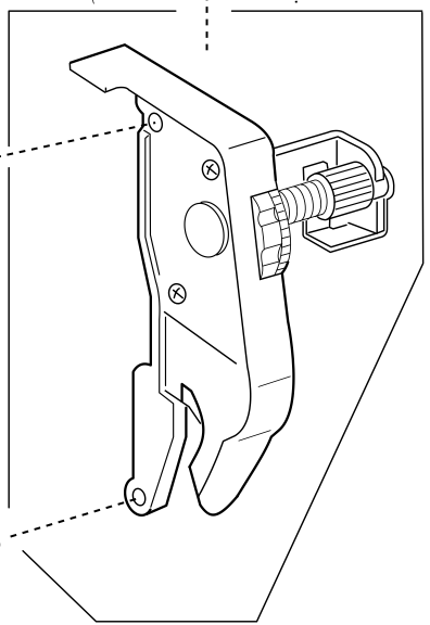 301610001 Needle bar supporter (unit)