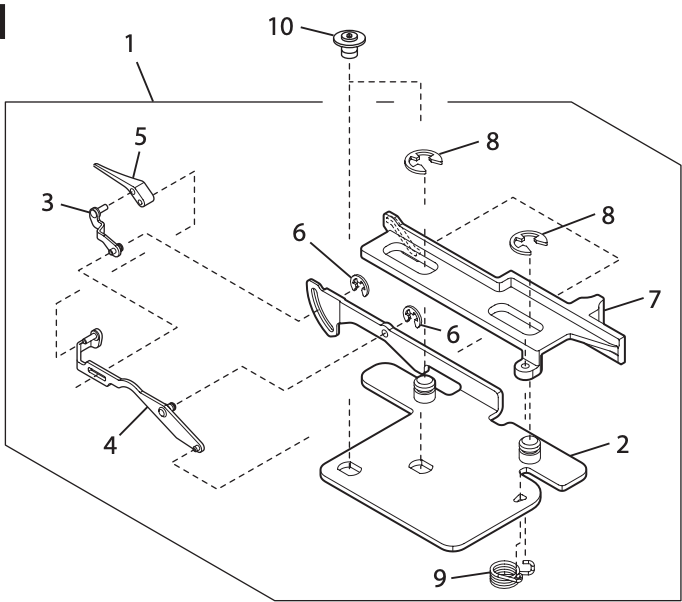 Chaining finger (unit) #68012676