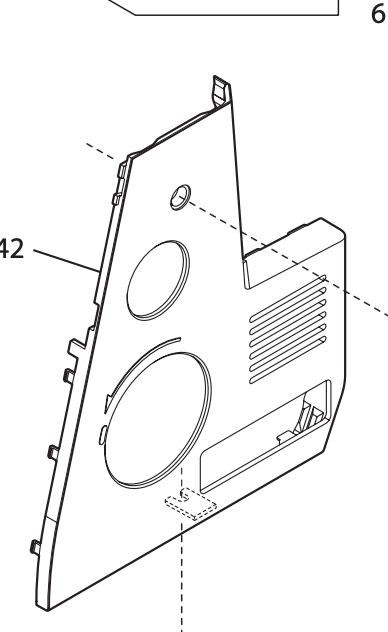Belt cover (unit) HV #68012848