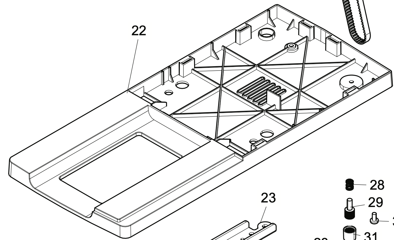 68023366 Base Plate Cover