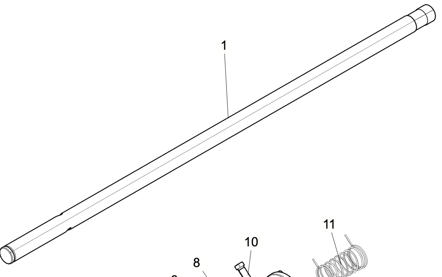68023617 Lower Shaft