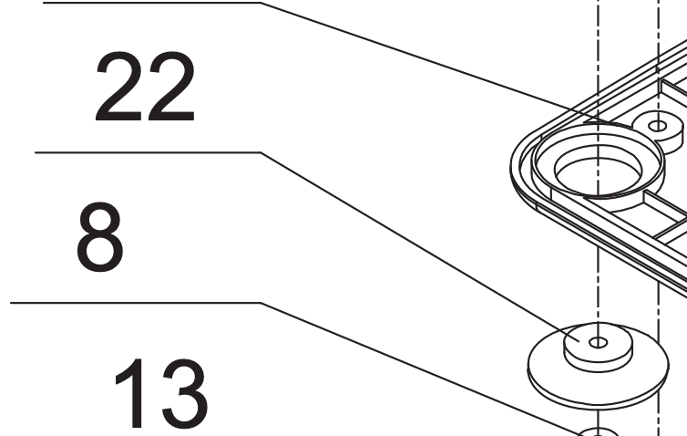 Rubber suction cups #68019596