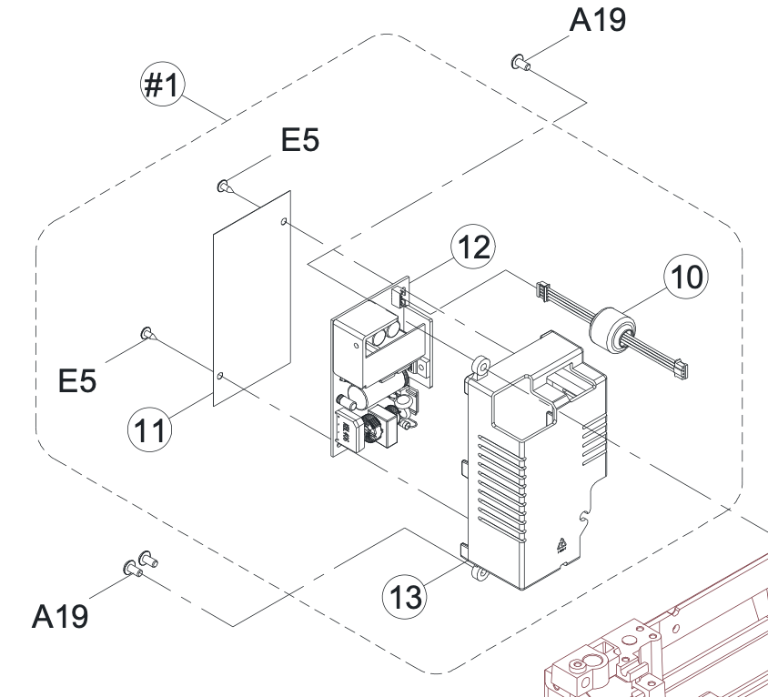 68018729 HF Transformer Box CPL 120V