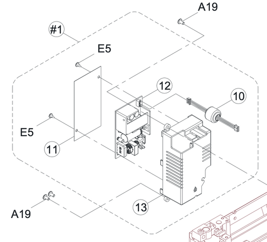 68018729 HF Transformer Box CPL 120V