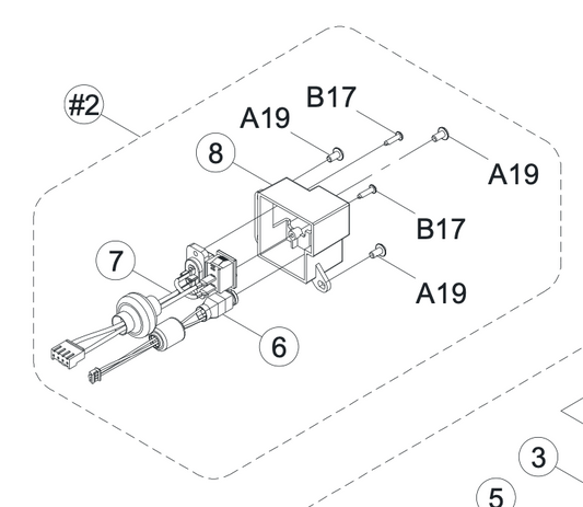 68017016 Receptacle Holder CPL