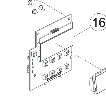 68021914 LCD Main Circuit Board