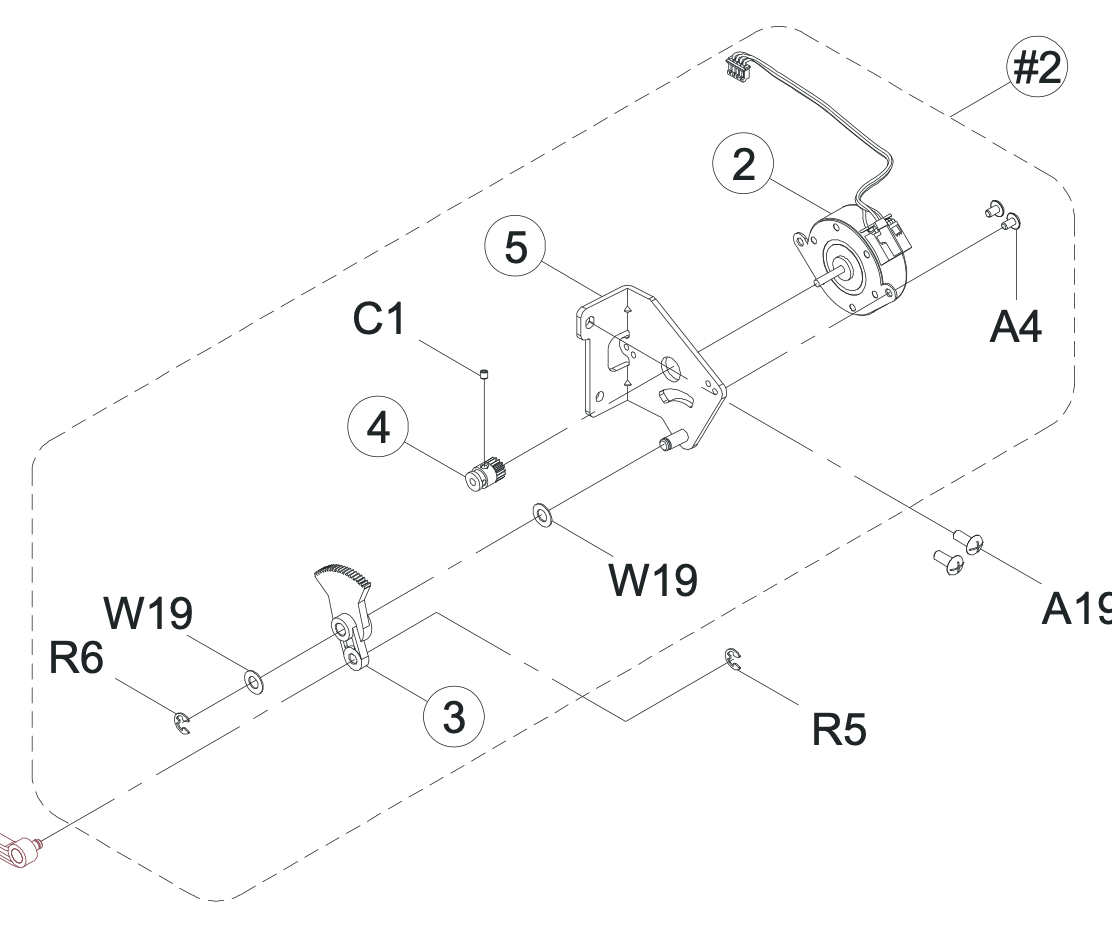 68015307 Pulse Support Plate CPL