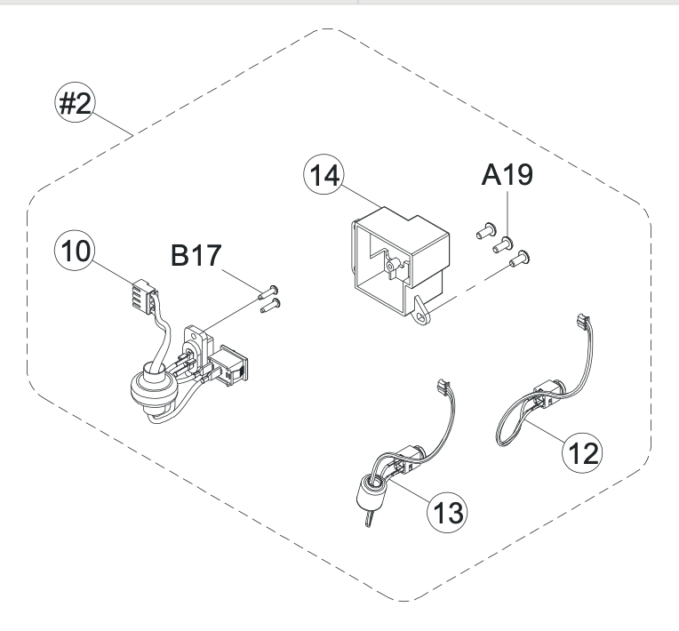 68017016 Receptacle Holder CPL