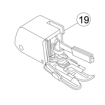416284301 Even Feed/Walking Presser Foot