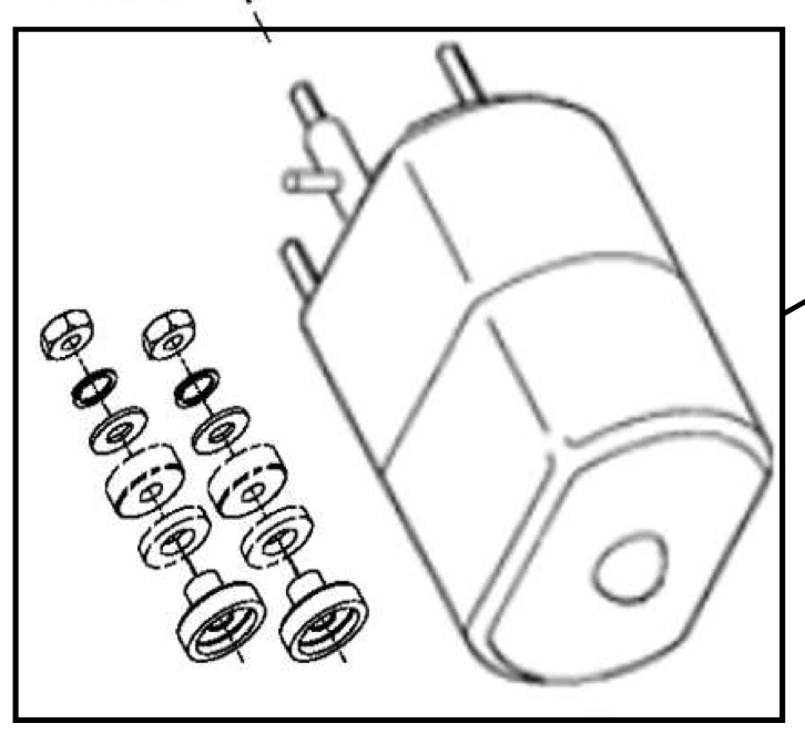 68013171 Main Motor (120V)