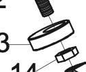 68014229 Bobbin Winder Stopper