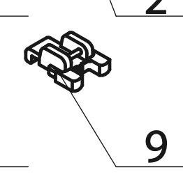 68021074 Button Presser Foot