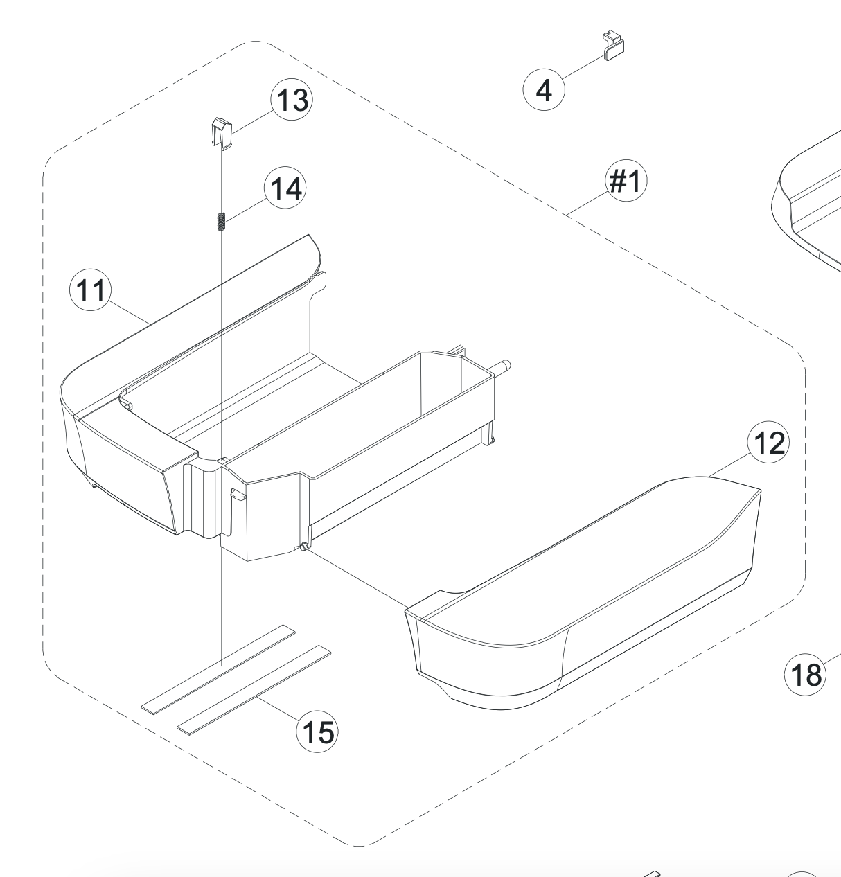 68017004 Sewing Table CPL