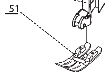 STANDARD PRESSER FOOT #820773096