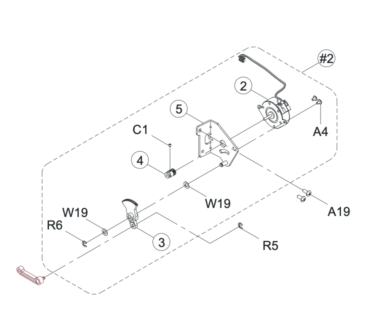 68015307 Pulse Support Plate CPL