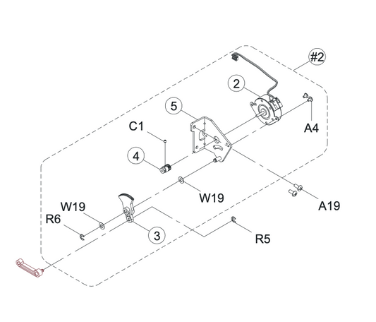 68015307 Pulse Support Plate CPL