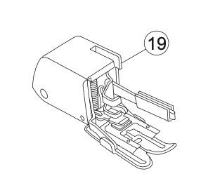 416284301 Even Feed/Walking Presser Foot
