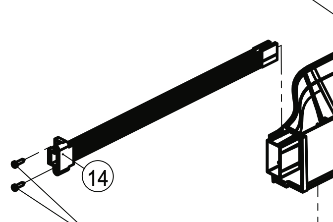 68025481 Embroidery Unit Connector Assy