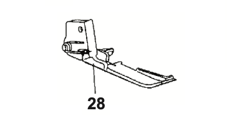 416325201 Presser Foot Comp (Snap-On Type)