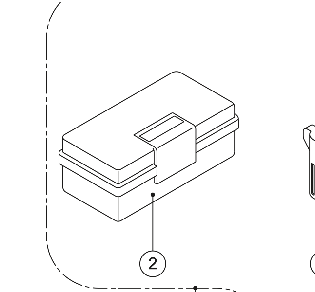 68018649 Accessory Box - Empty