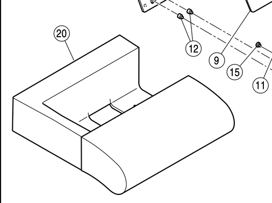 HP33012  Ext Table Assy.