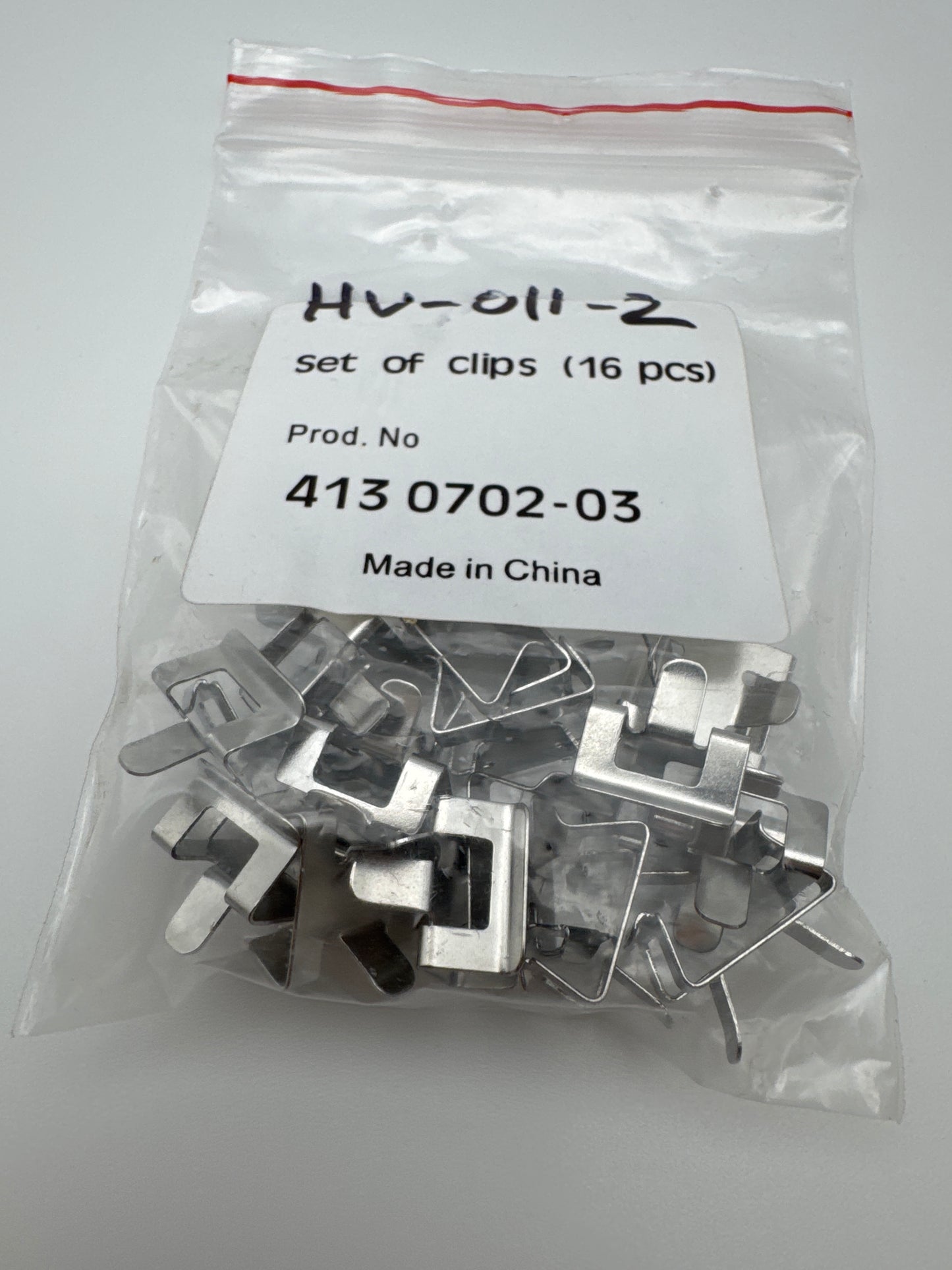 CLIPS FOR HOOP 16-PACK HOOP CLIPS 16 PACK NEW - 413070203