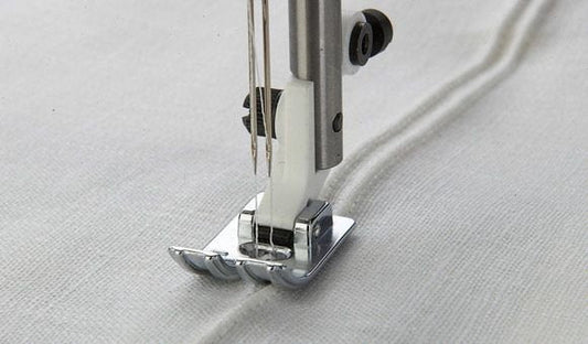 Husqvarna Viking - 3 Groove PinTuck Foot w/ Raised Seam Plate #412992845