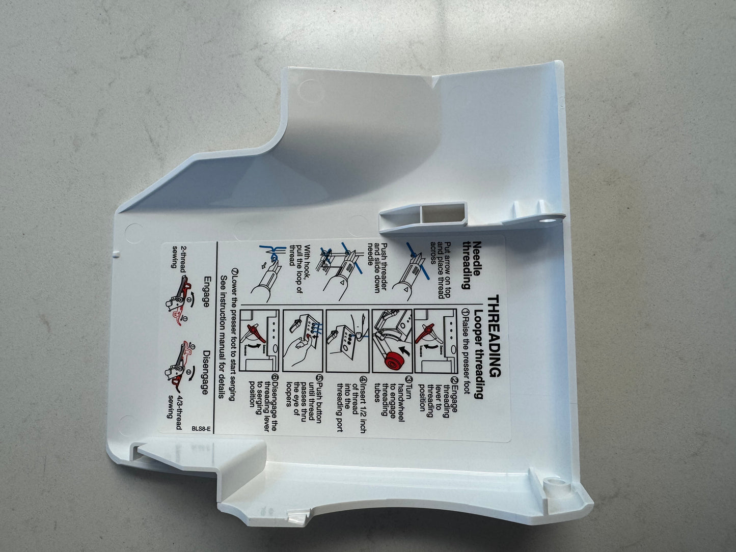 Front Cover Set BabyLock BLS8 Accolade #B1-01A15