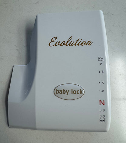 FRONT COVER SET BABYLOCK EVOLUTION BLE8W-2 #B1-01A04